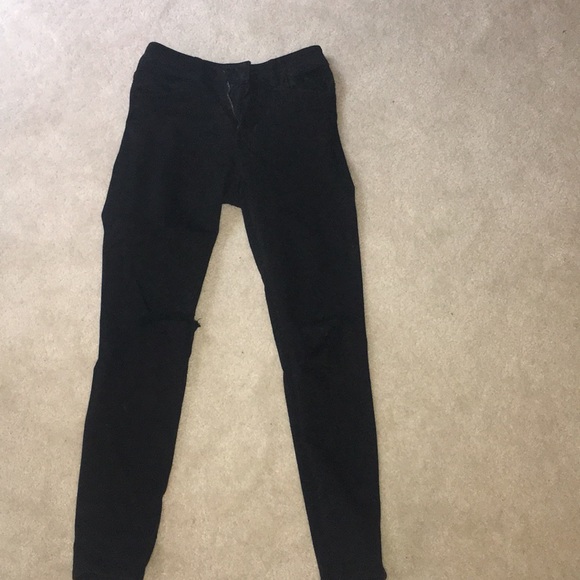 American Eagle Outfitters Denim - AEO Black ripped Jeans